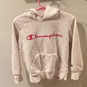 Champion, hooded sweatshirt with front pocket
